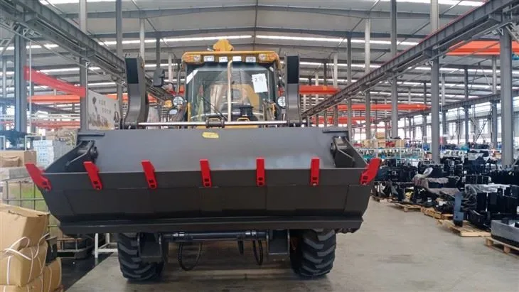 Loading Excavator Hydraulic Pilot Four Wheel Steering 4×4